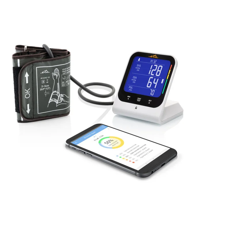 Tlakomer na rameno ETA SMART 4297 90000 biely