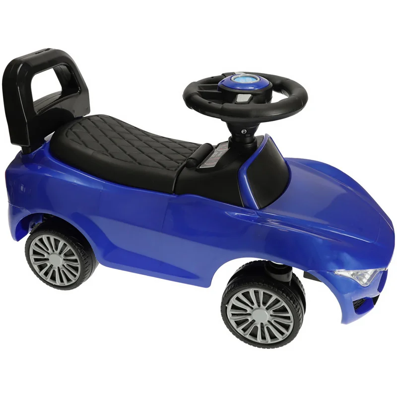 Odrážadlo detské auto modré zo zvukmi a svetlami KX4411_1