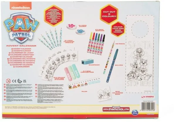Alltoys adventný kalendár Tlapkova Patrola 1×1 ks, adventný kalendár