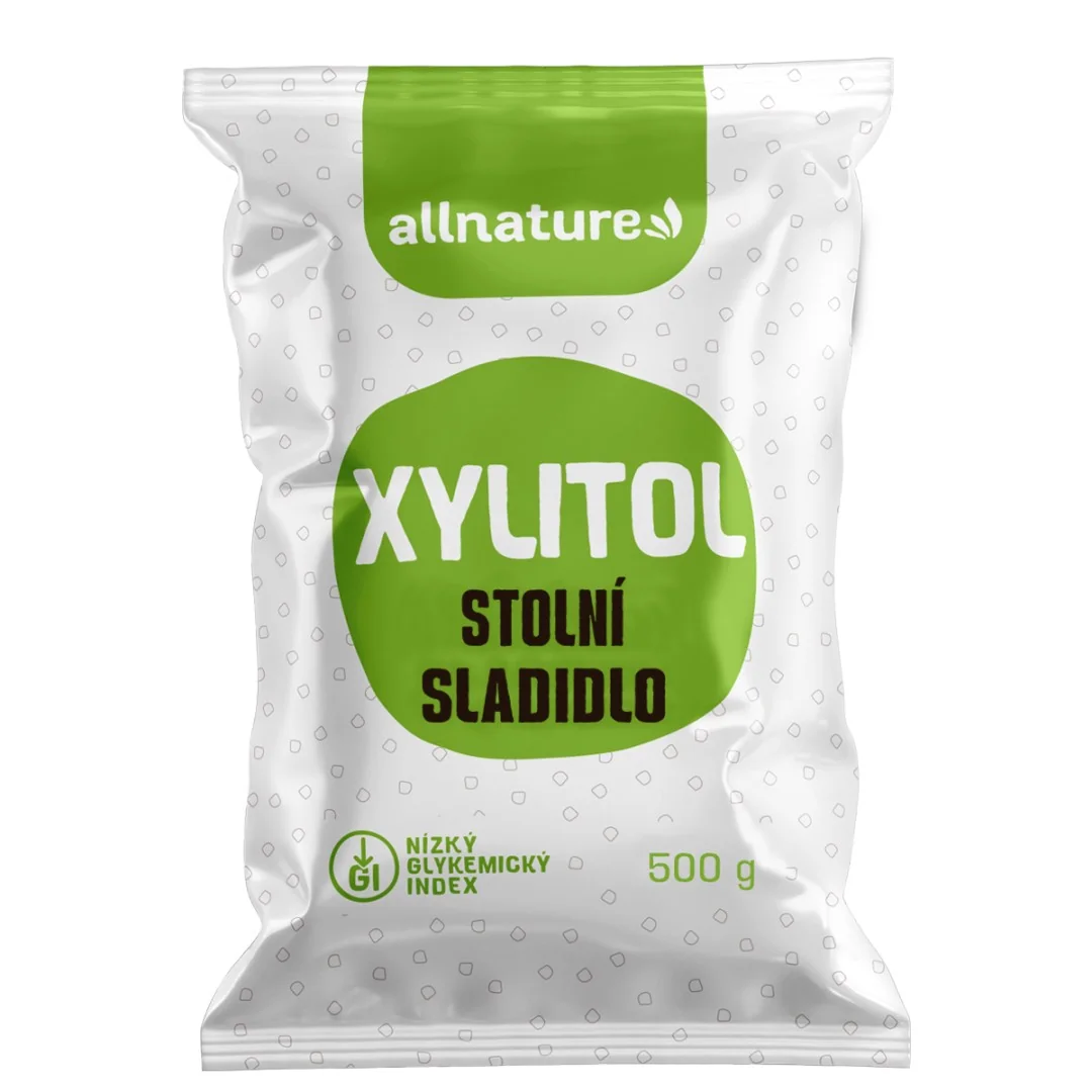 Allnature Xylitol 1×500g, náhradné sladidlo