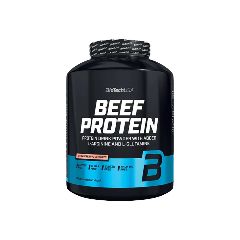 BioTech USA Beef Protein 1816 g jahoda