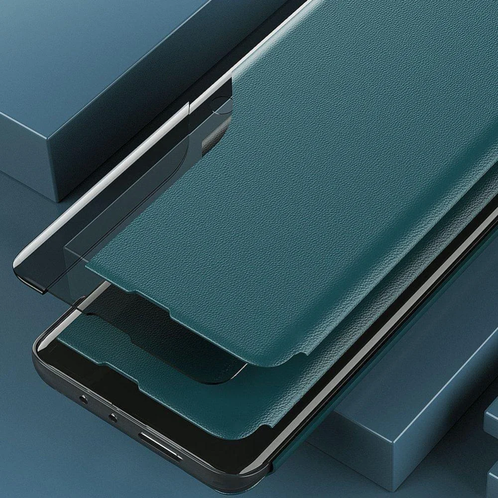 Elegantné knižkové puzdro View Case - Červená pre Samsung Galaxy A53