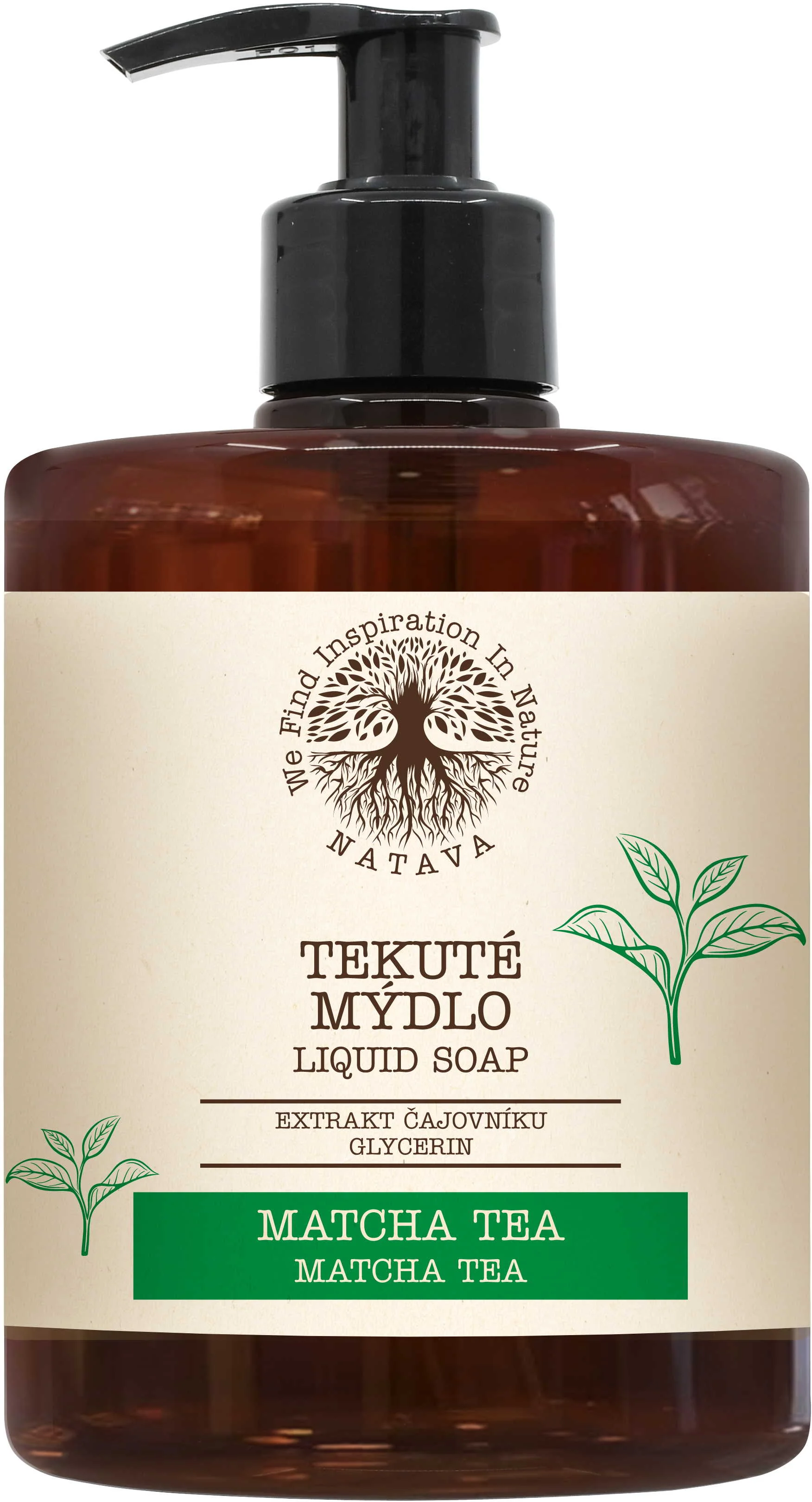Natava tekuté mydlo Matcha čaj 500 ml