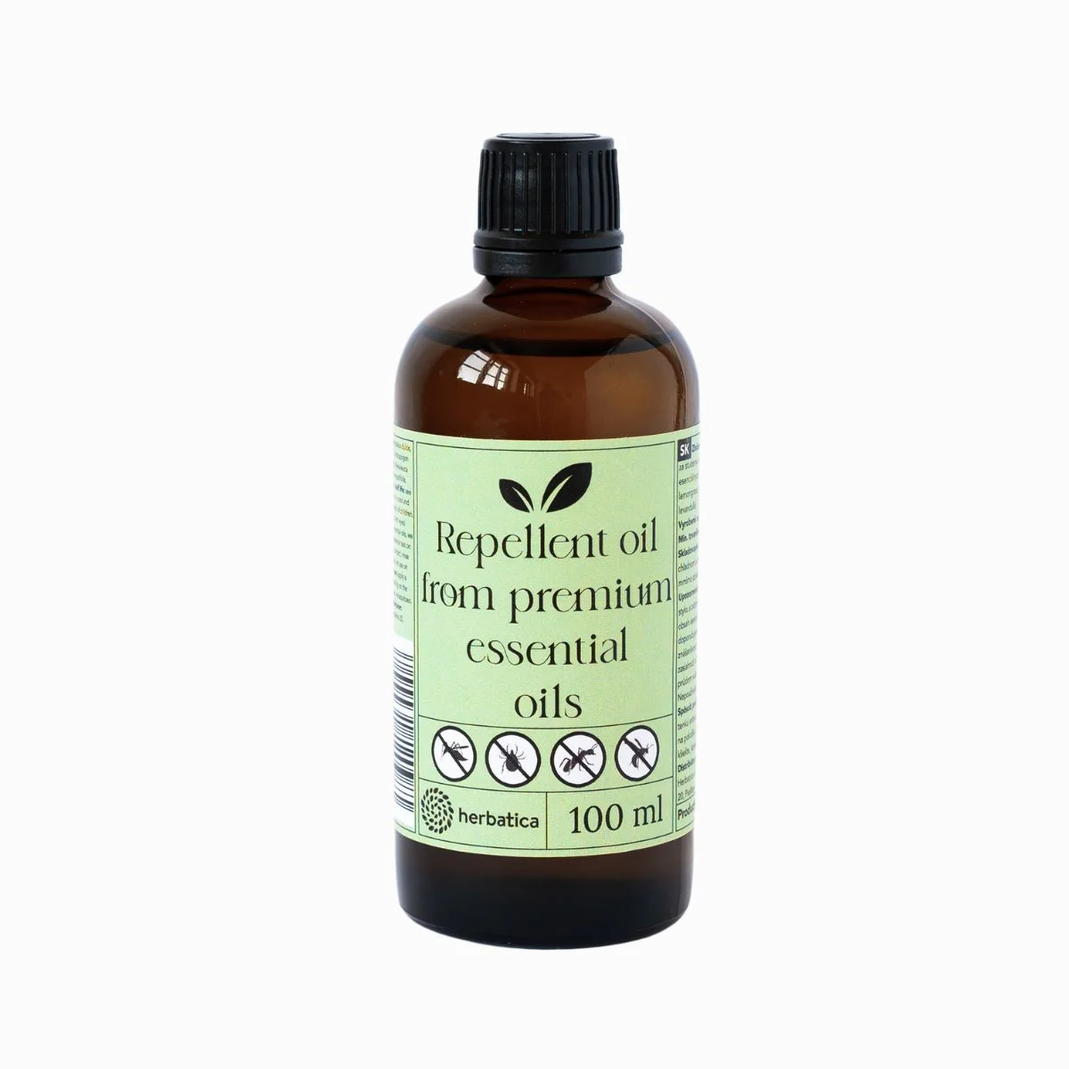 Olejový repelent z prémiových esenciálnych olejov - 100 ml - Herbatica