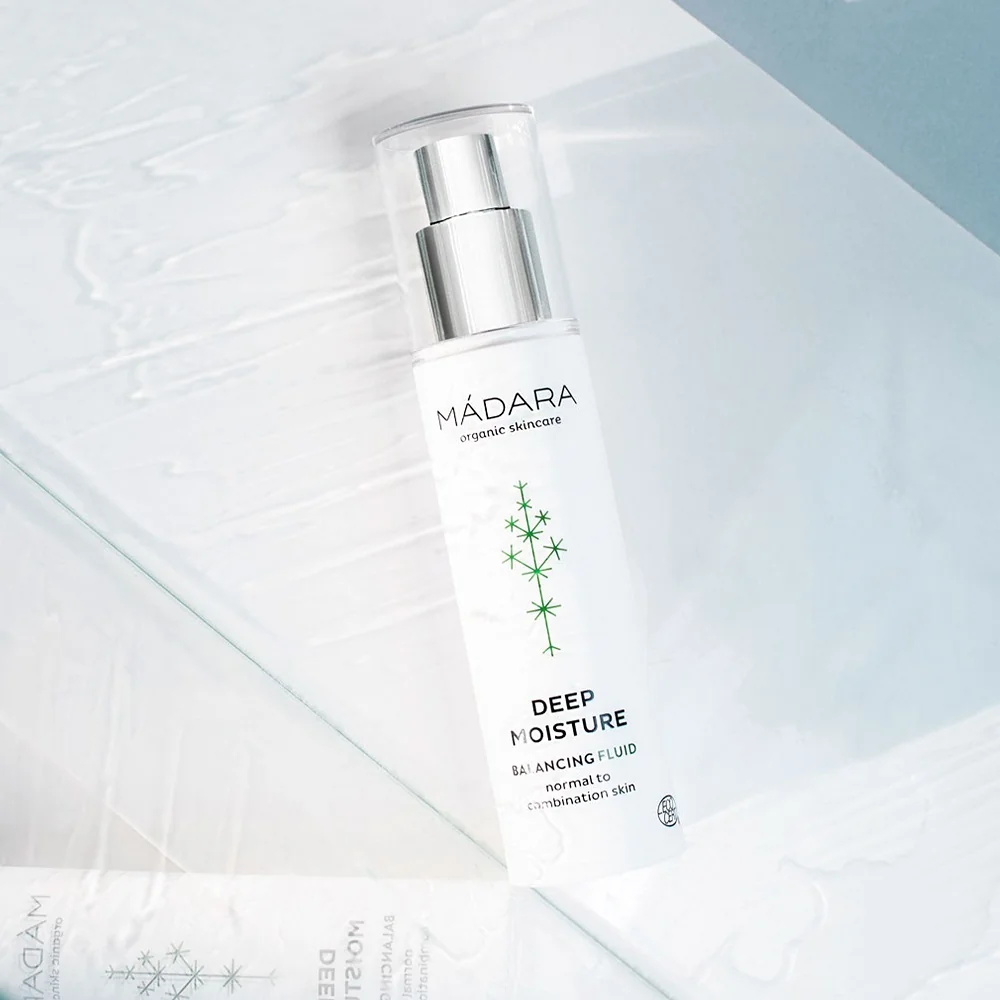 Mádara DEEP MOISTURE, Hĺbkovo Hydratačný Fluid 1×50 ml, ľahký hydratačný krém