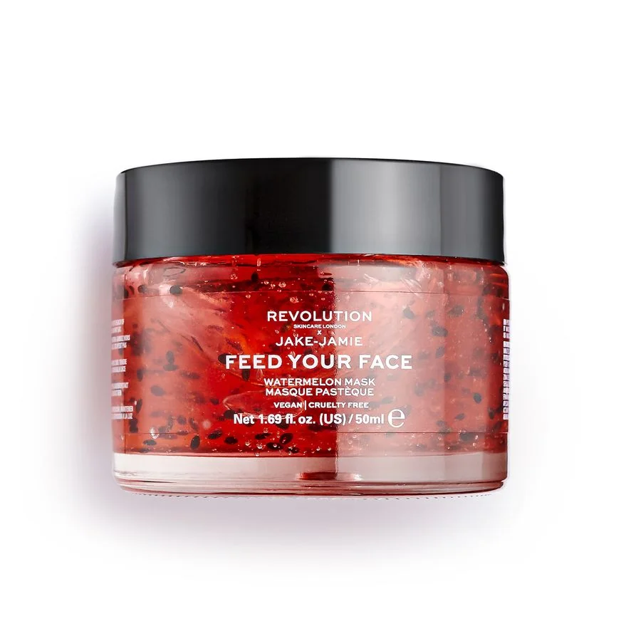 Revolution Skincare X Jake-Jamie Watermelon Hydrating maska na tvár 1×50 ml, maska na tvár