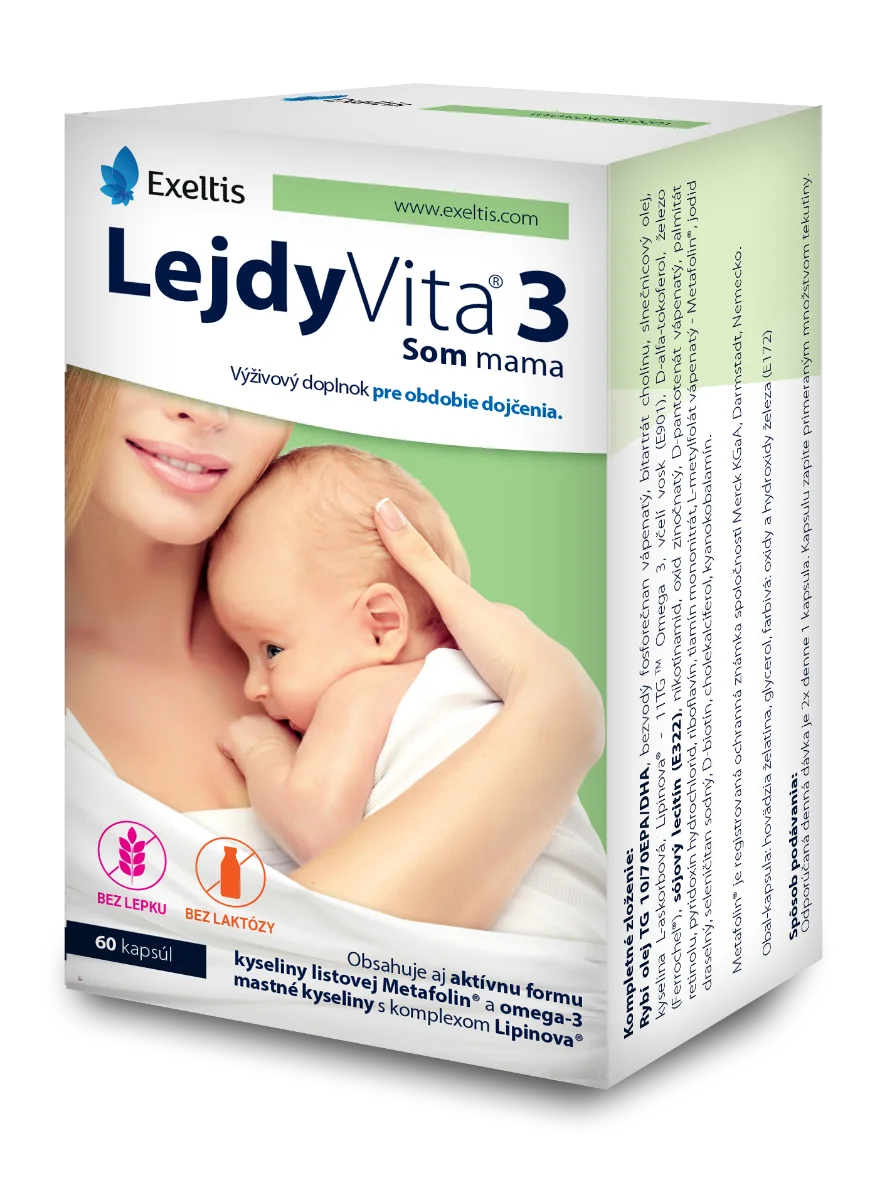 LejdyVita 3 Som mama 1×60 cps, výživový doplnok
