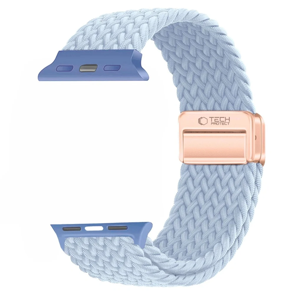 Tech-Protect Nylon Mag remienok na Apple Watch 40/41/42mm, baby blue