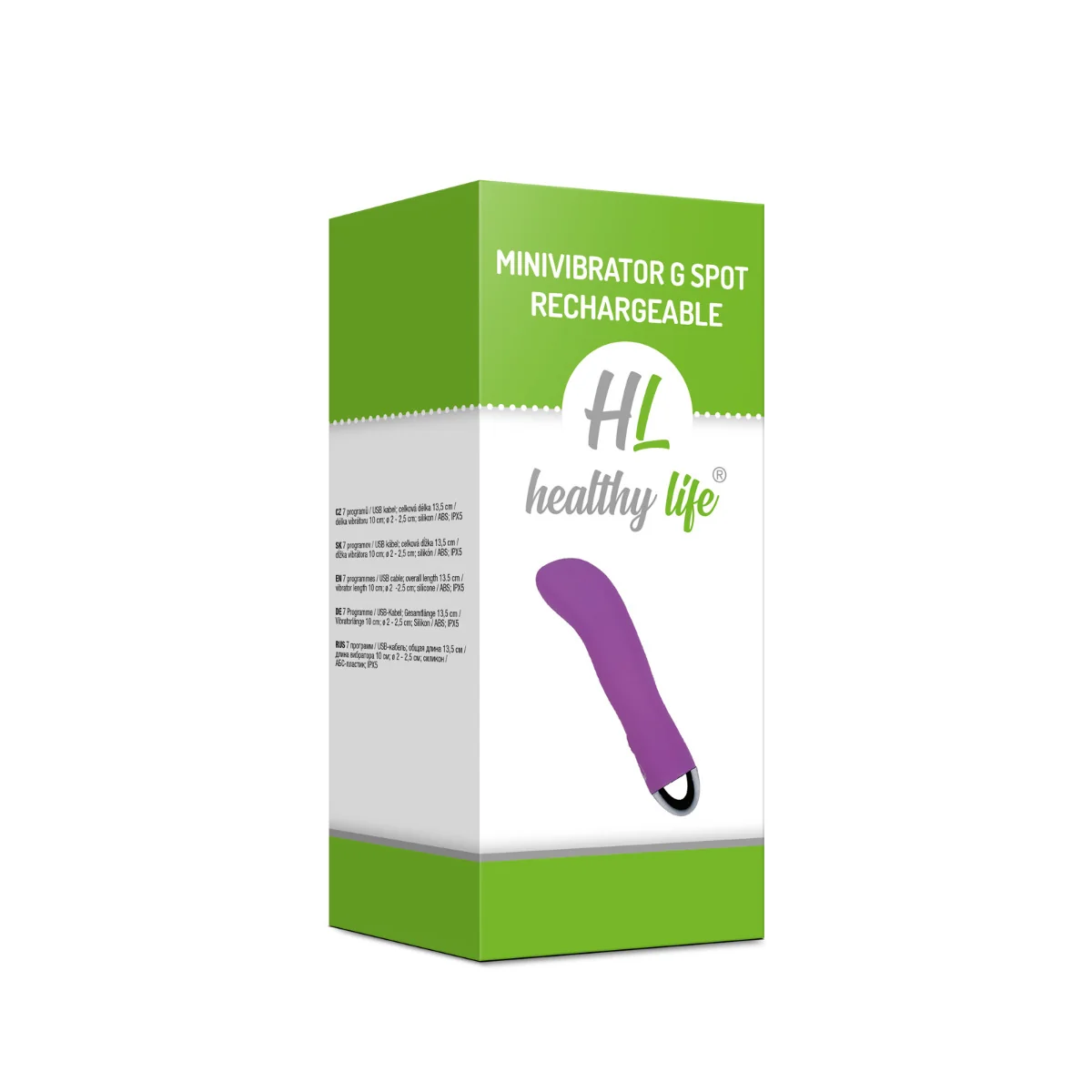 Healthy Life - Minivibrátor Nicolaus ružový 1×1 kus, mini vibrátor
