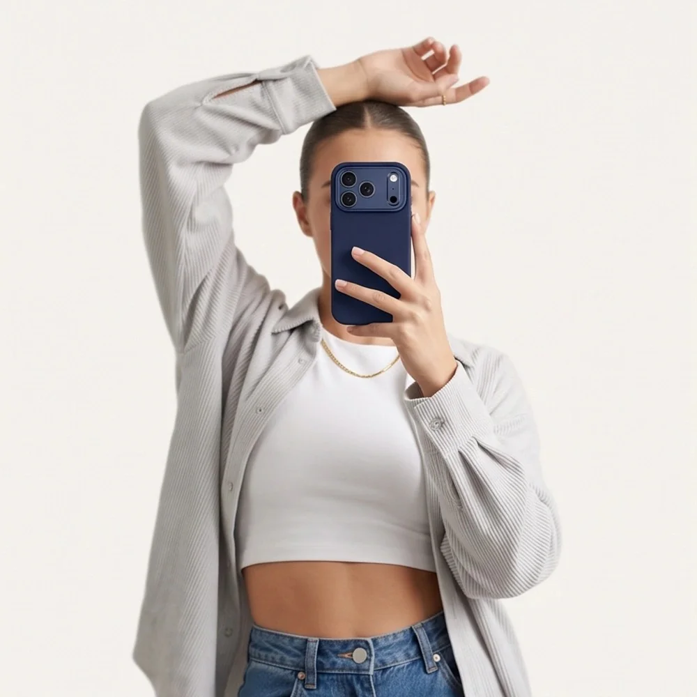 Tech-Protect Uniq MagSafe CC kryt na iPhone 17 Pro / 18 Pro, tmavomodrý
