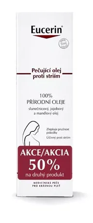 Eucerin Ošetrujúci olej proti striám PROMOBALENIE ZĽAVA 50 % NA DRUHÝ PRODUKT 1xset, 125ml+125ml