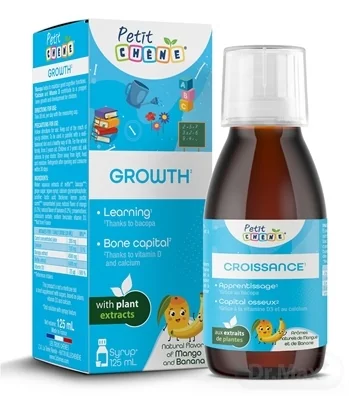 Petit CHENE GROWTH 1×125 ml, vitamíny pre deti