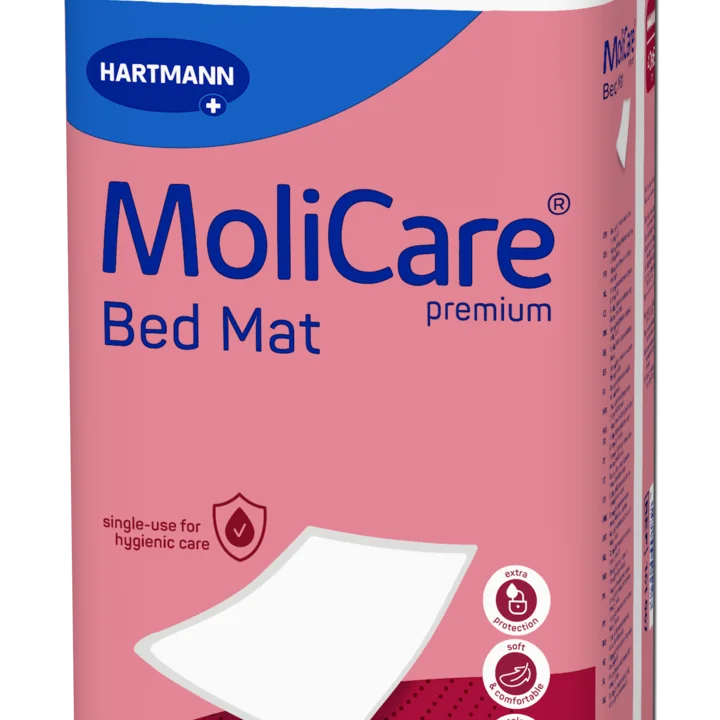 MoliCare premium Bed Mat 7 kv, jednorazové podložky pod pacientov, červené balenie, 40 x 60, savosť 561 ml 30 ks