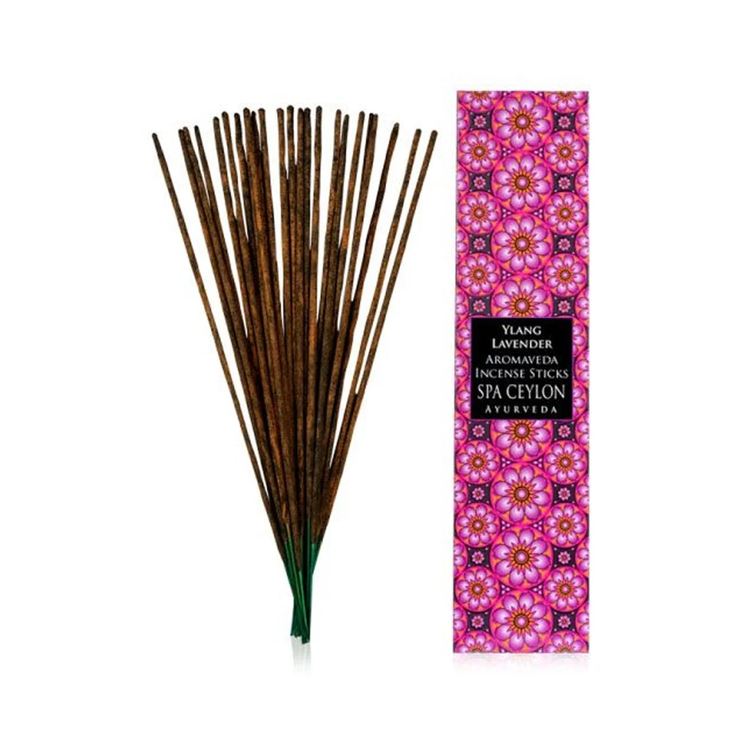 Aromatické vonné tyčinky Ylang Lavender 30 ks, levanduľa a kvet