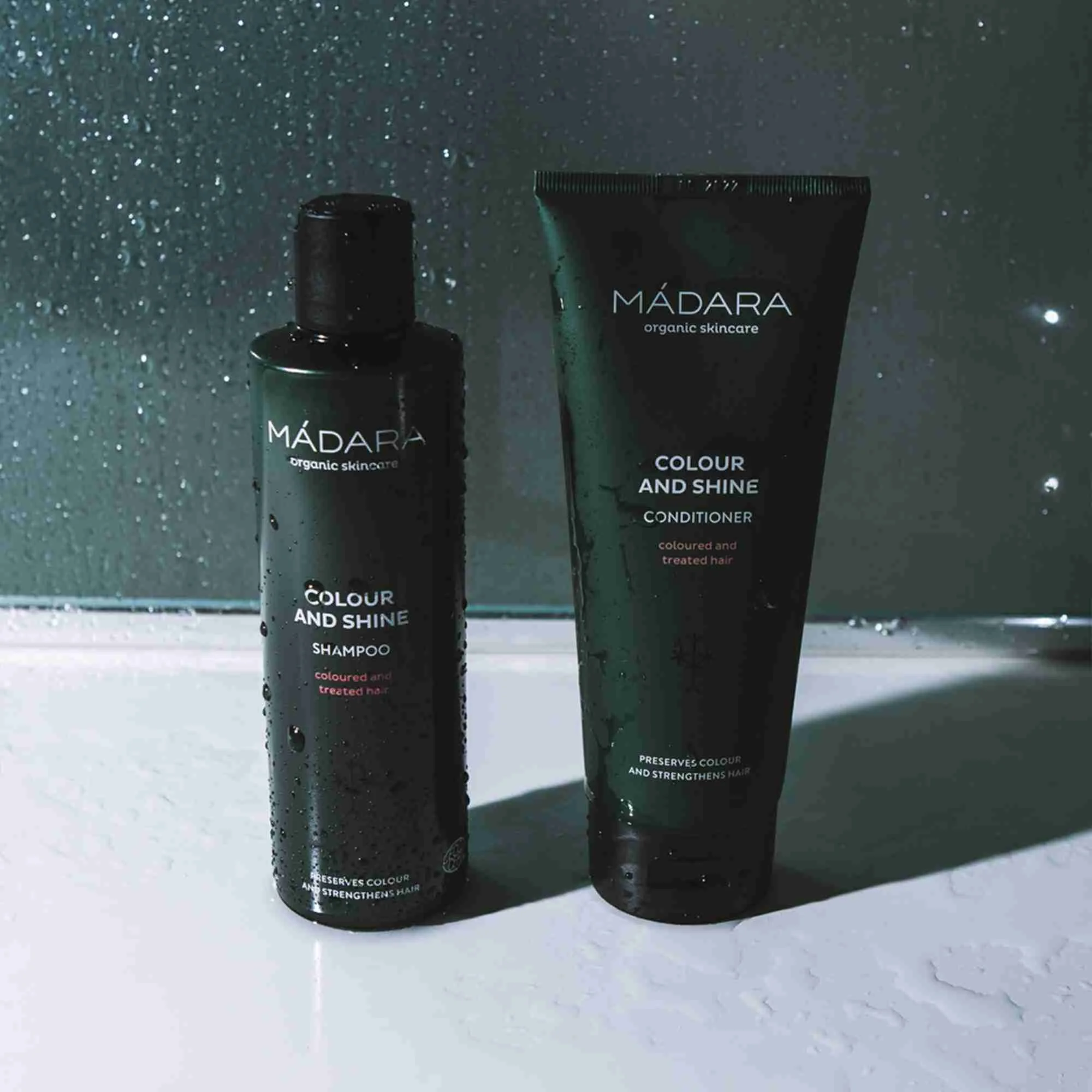 MÁDARA Šampon pre suché a farbené vlasy 1×250 ml, Prírodný certifikovaný šampón
