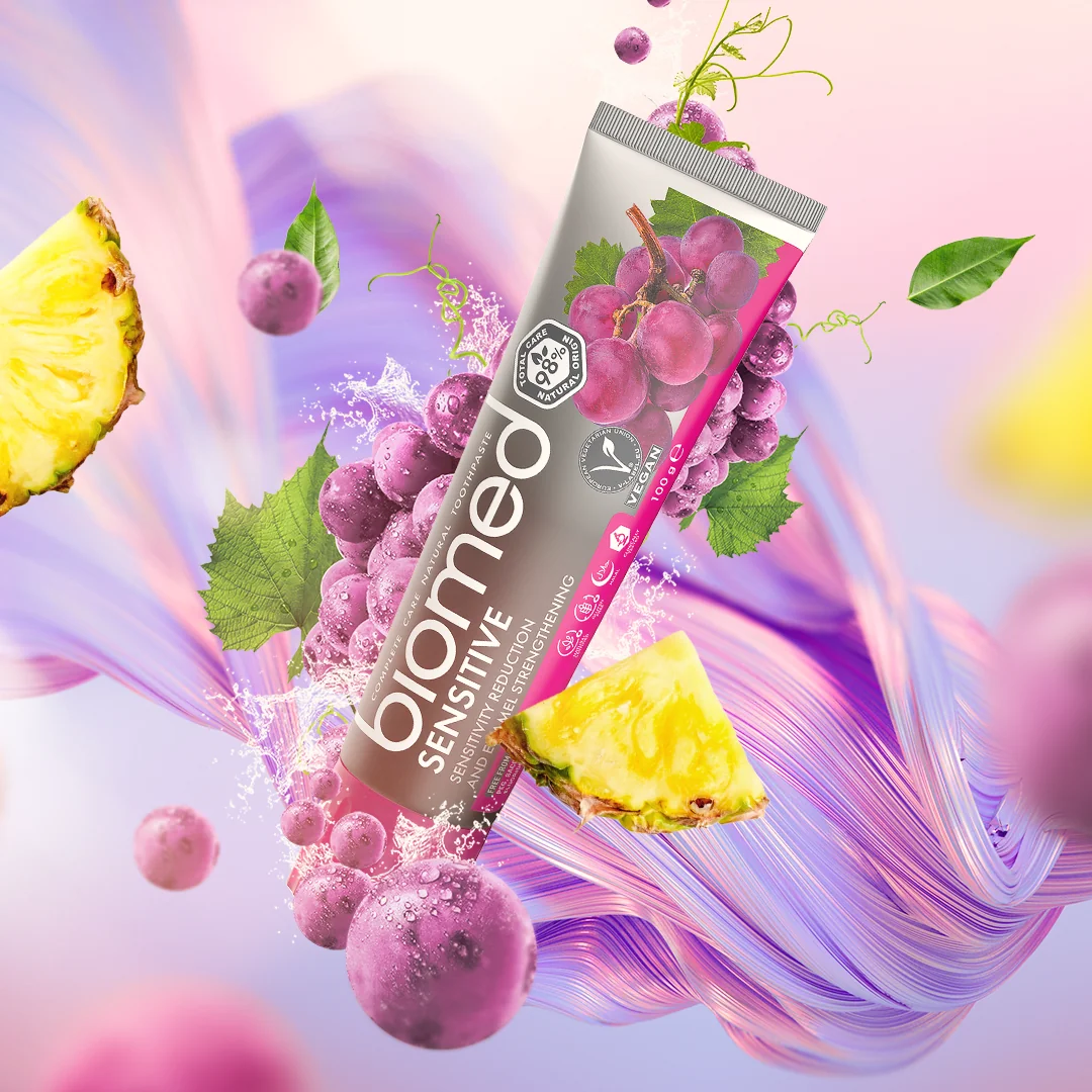 BIOMED SENSITIVE 1×100 g, zubná pasta