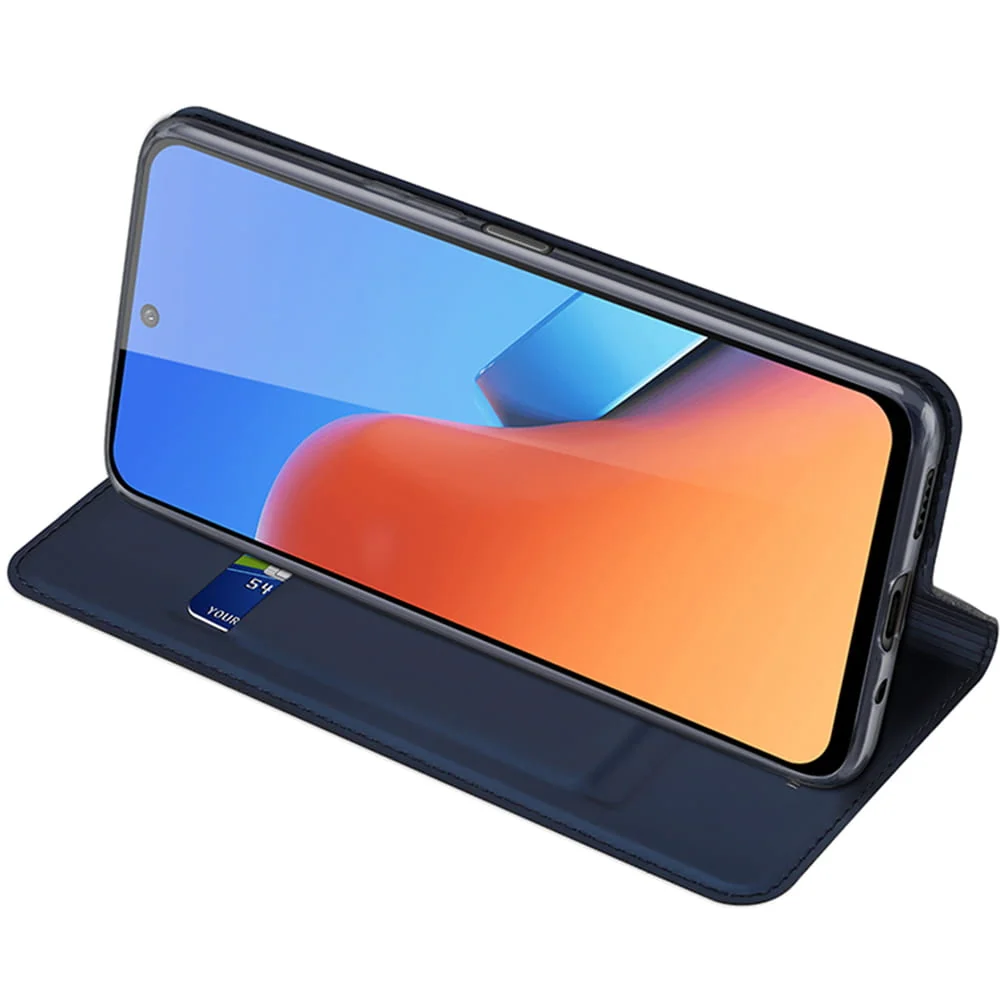 Dux Ducis Skin Pro knižkové puzdro na Xiaomi Poco M6 Pro 5G / Redmi 12/ 12R modré