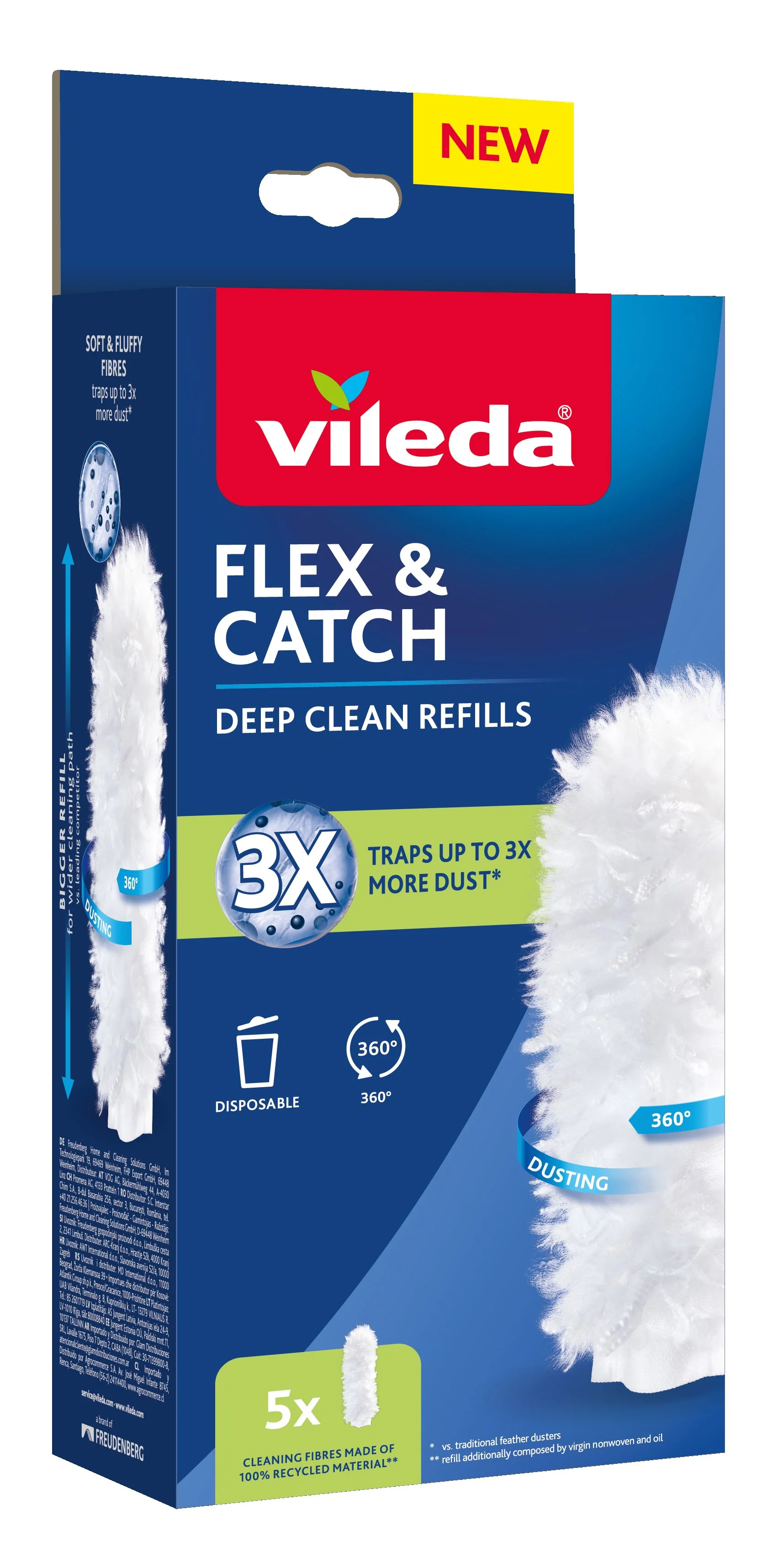 Vileda Flex&Catch náhrada 5 ks