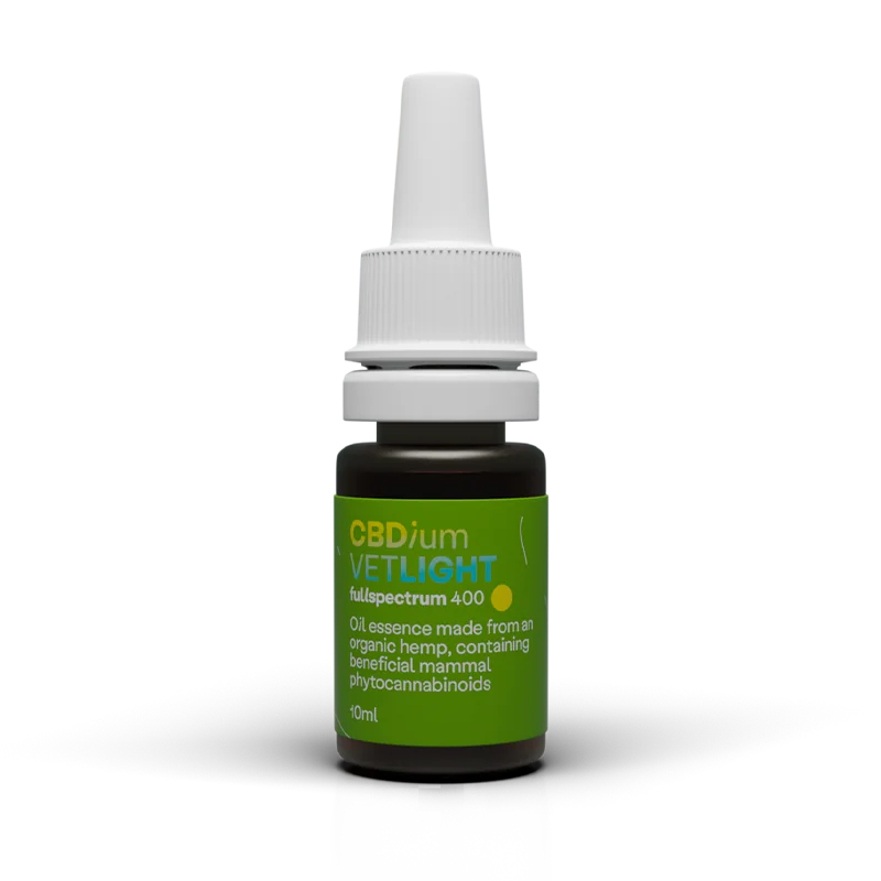CBDium VETLIGHT 400 fullspectrum 10ml 1×10 ml, cbd olej