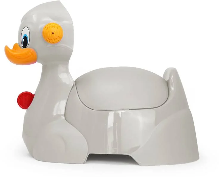 OK BABY Nočník Quack grey 1×1 ks, nočník
