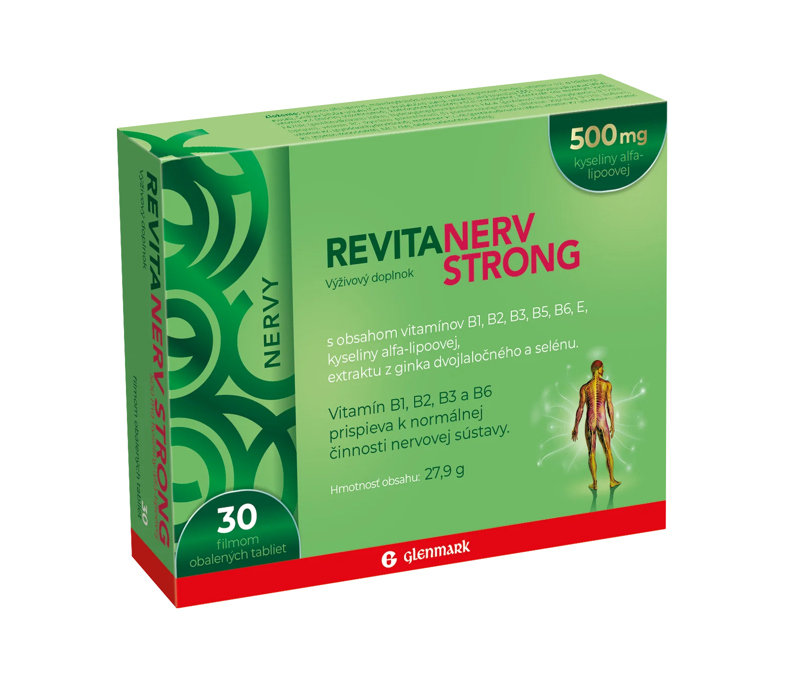 REVITANERV STRONG 1×30 tbl, výživový doplnok