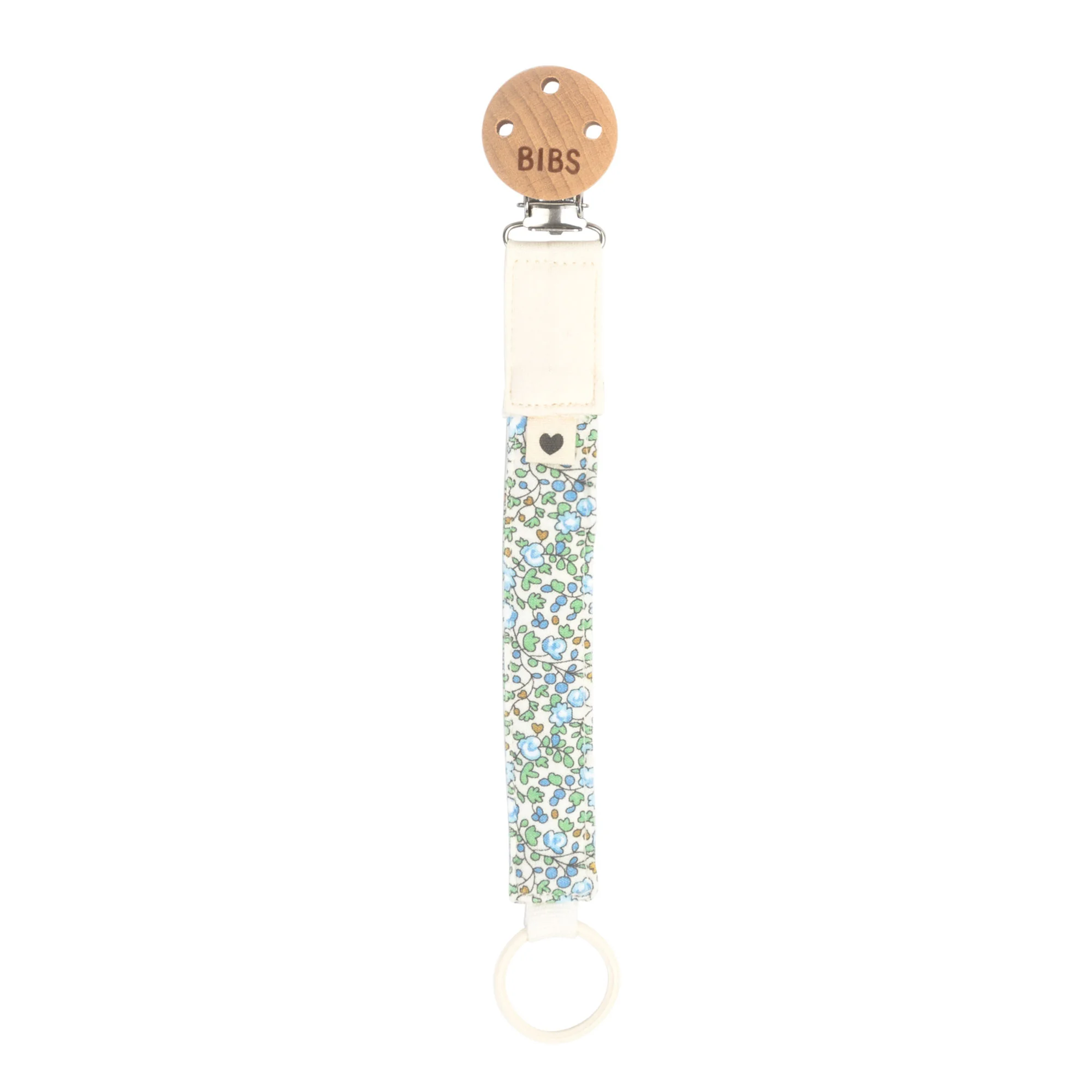 BIBS x LIBERTY klip na cumlík Ivory