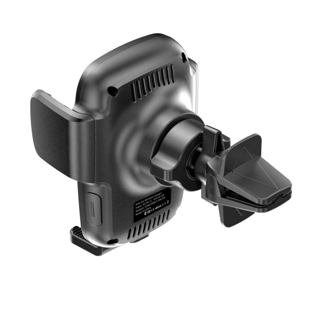 Tech-Protect X05 Vent držiak na mobil do auta, Qi nabíjačka 15W, čierny y