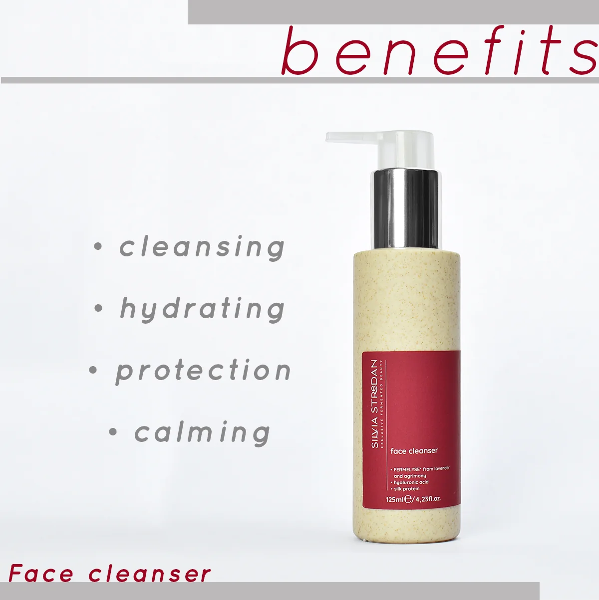 Čistiaci gél, tvár; 125ml - exkluzívna beauty-fermentovaná kozmetika, slovenský výrobok