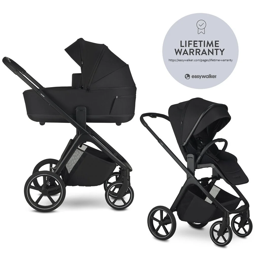 Kočík kombinovaný Zoey Pure Black