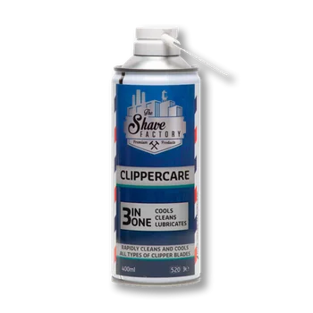 Sprej na strojčeky 3v1 Shave Factory Clippercare Spray 400ml