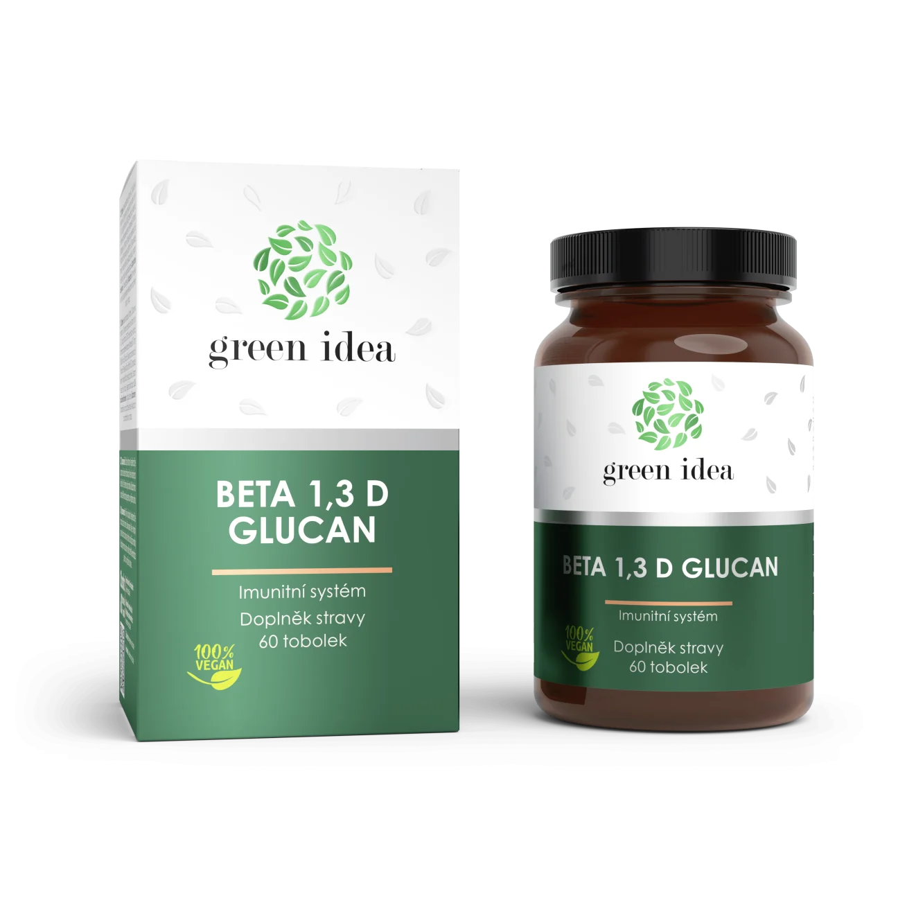 Beta 1,3 D Glucan – 60 kapsúl – Green idea