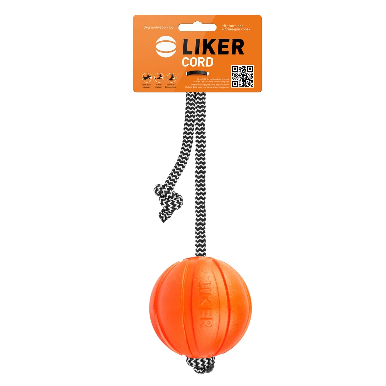 Preťahovadlo pre psov Liker CORD, Veľkosť: priemer 5 cm