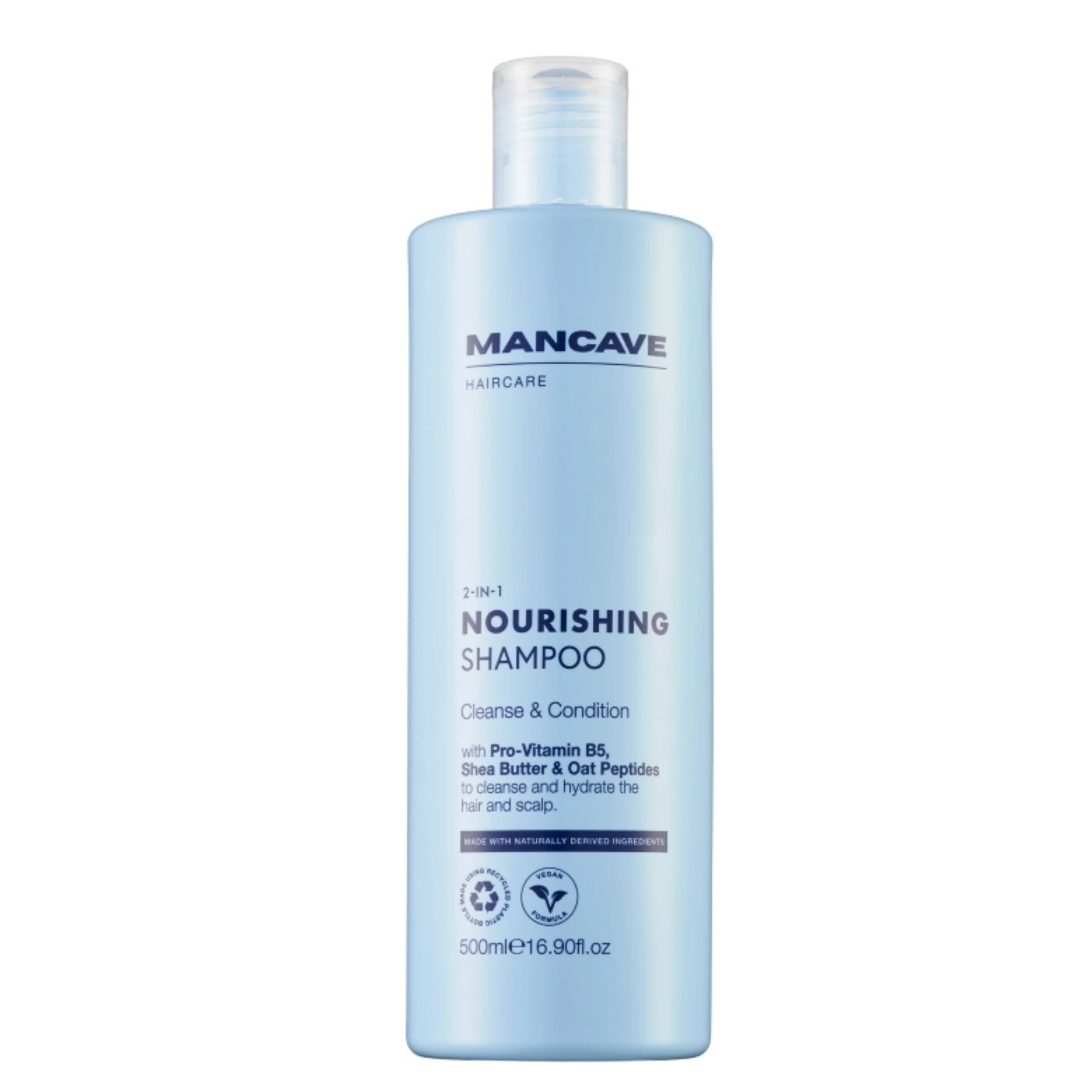 MANCAVE vyživujúci šampón 2v1 Shampoo 500ml