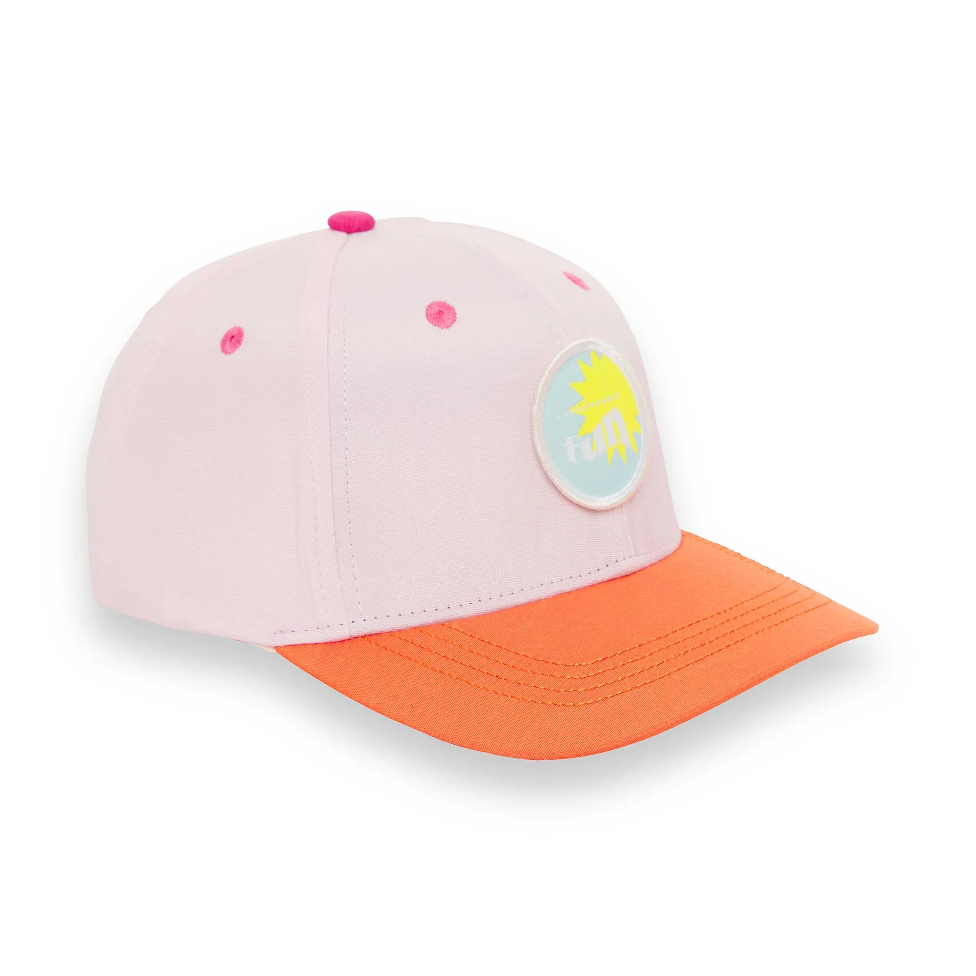 KiETLA VIBE Baseball šiltovka s UV ochranou - Pink 51 - 53 cm