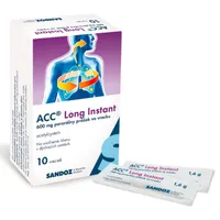 ACC Long Instant 600 mg prášok vo vrecku 10 ks