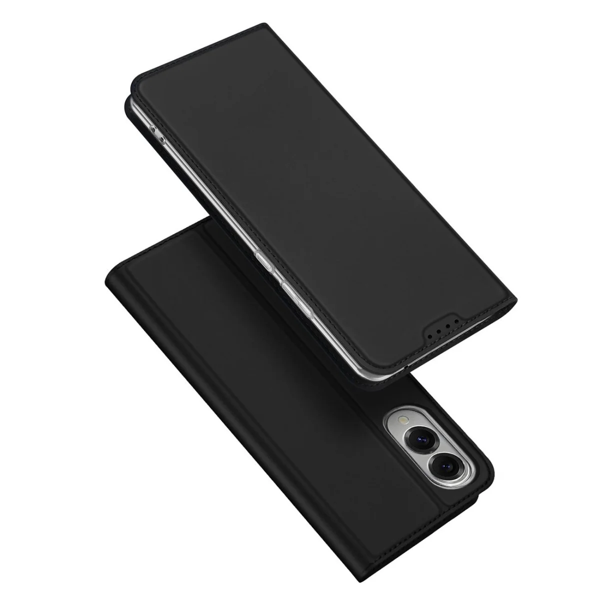 Dux Ducis Skin Pro knižkové puzdro na Samsung Galaxy S25 Edge, čierne