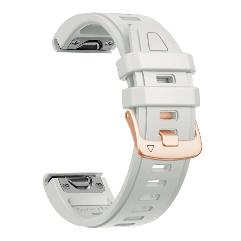 Tech-Protect Silicone remienok Garmin QuickFit 20mm, fog grey