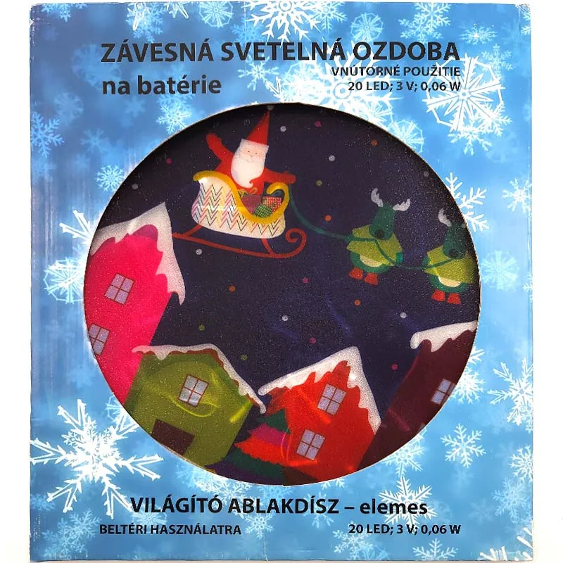 Vianočná dekorácia VODO20/dedina