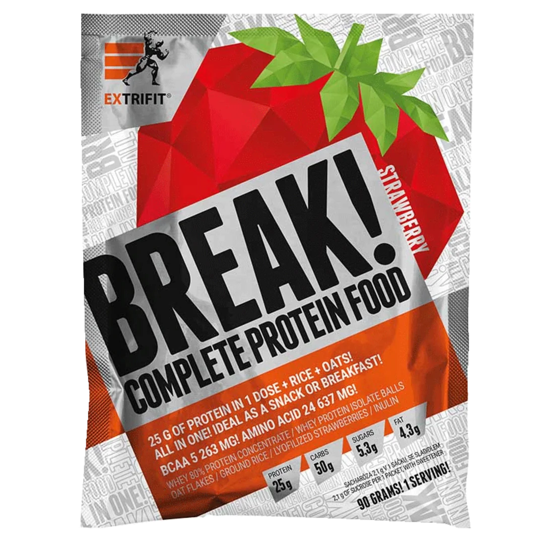 Extrifit BREAK! PROTEIN FOOD - ananas, 900g