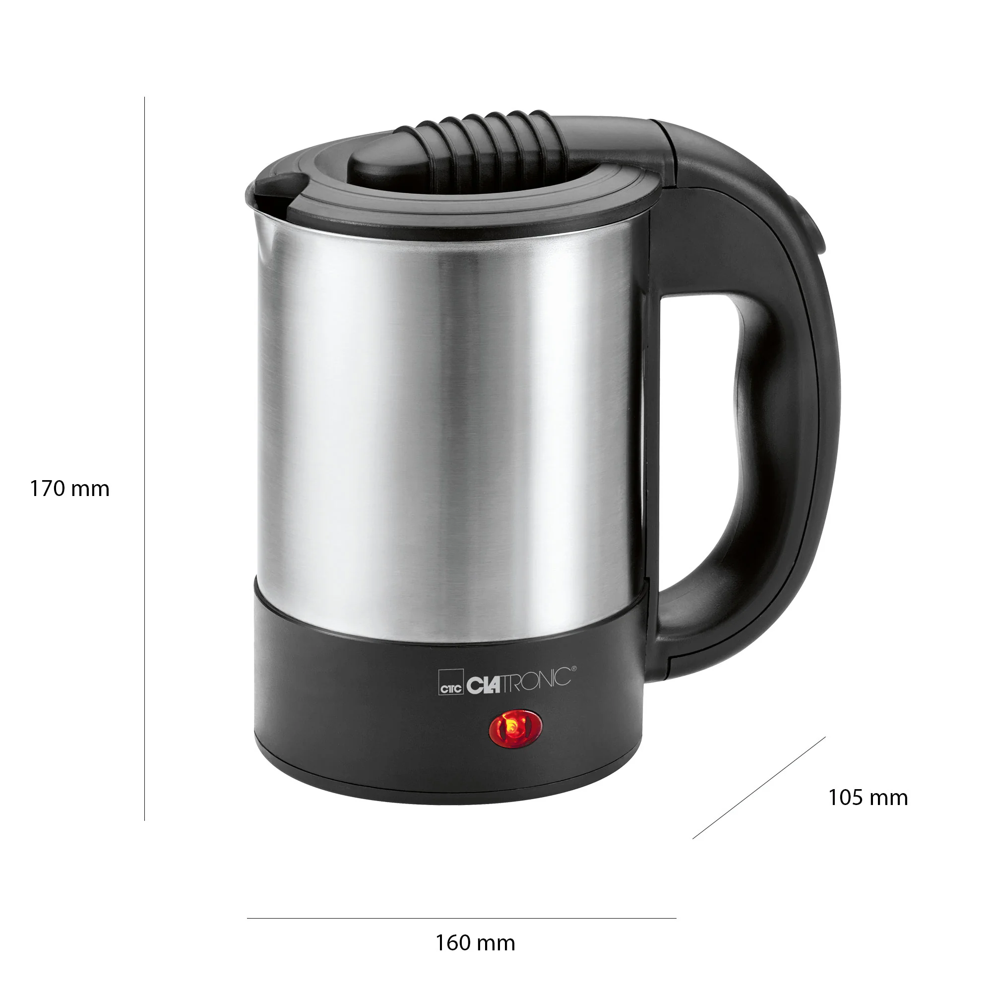 Clatronic WKR 3624 cestovná kanvica 0,5 l, 1000 W