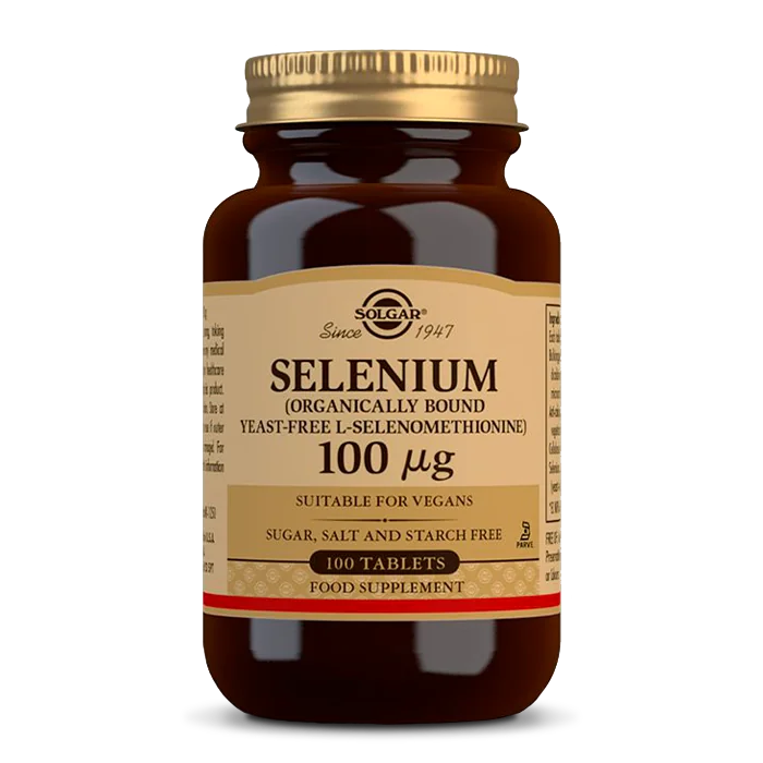 Solgar Selen 100 mcg 100 tbl. 1×100 tbl, výživový doplnok