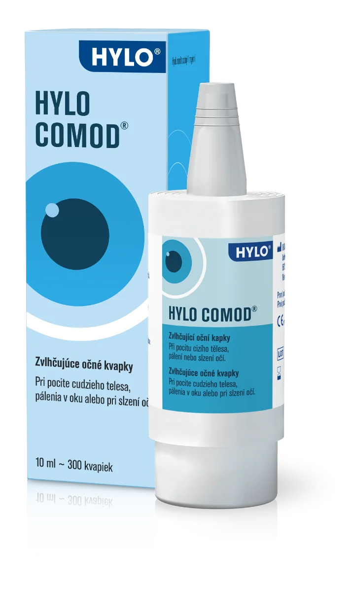 HYLO COMOD 1×10 ml, očné kvapky