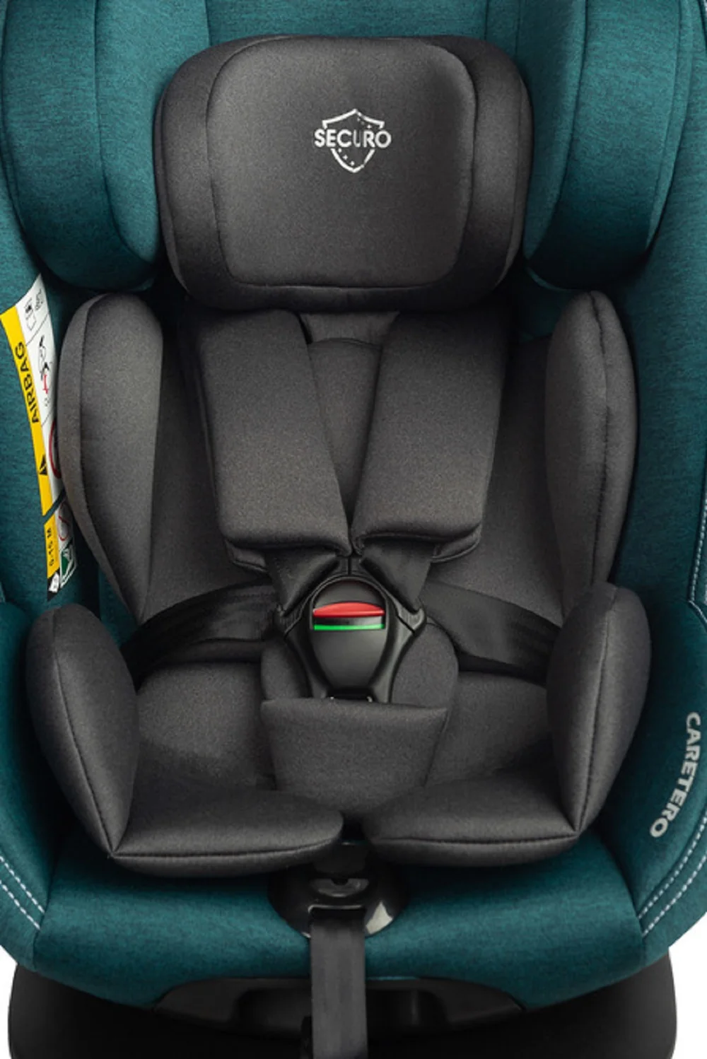 Detská autosedačka Securo 40-150 cm, otočná, ISOFIX, i-Size, 40-150, zelená