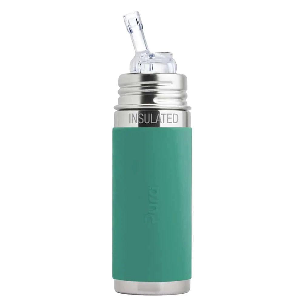 Pura TERMO fľaša so slamkou 260ml - mint