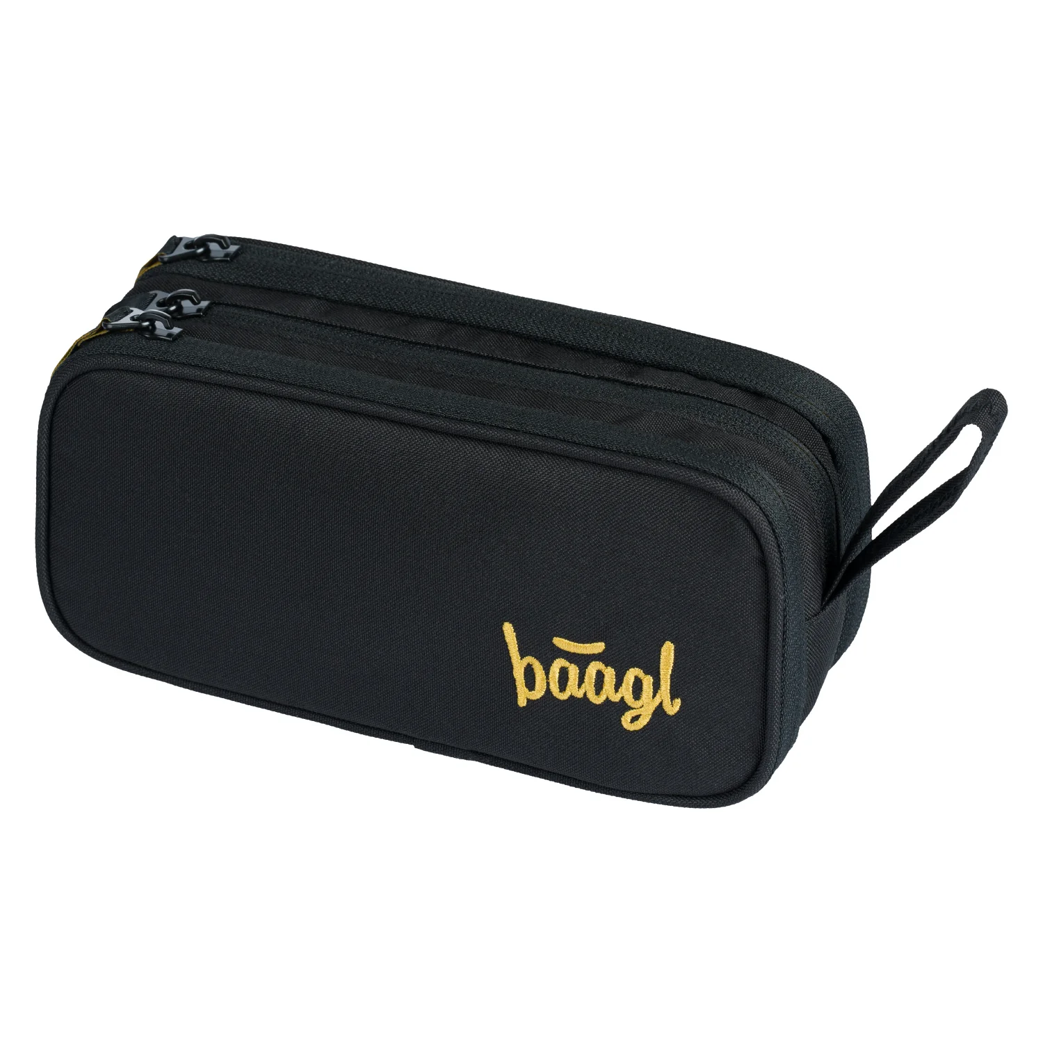 Baagl študentský peračník Etui Big Black čierny, priestranný
