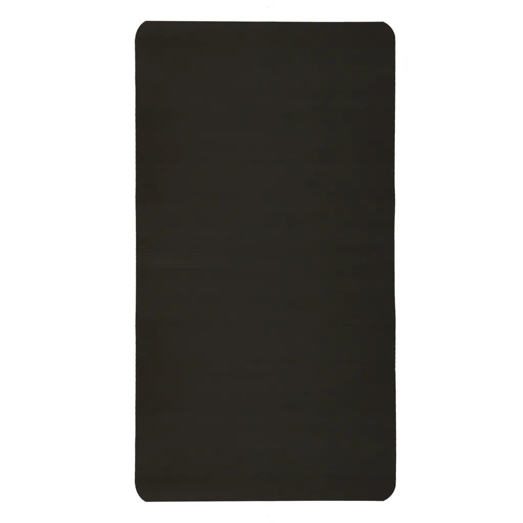 Hrubá joga podložka 185×83×1,5 cm – čierna + popruhy, obal 