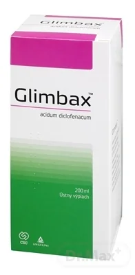 Glimbax, 200 ml roztok na kloktanie/výplach úst 1×200 ml, liek