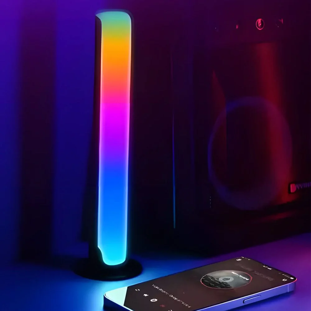 Livefy Light Bar V1 RGB stolná lampa 2ks, čierna