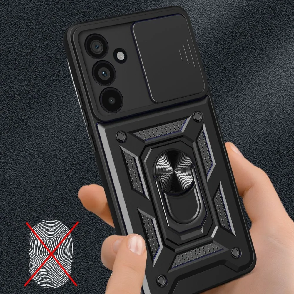 Tech-Protect Camshield kryt na Samsung Galaxy A56 5G, čierny