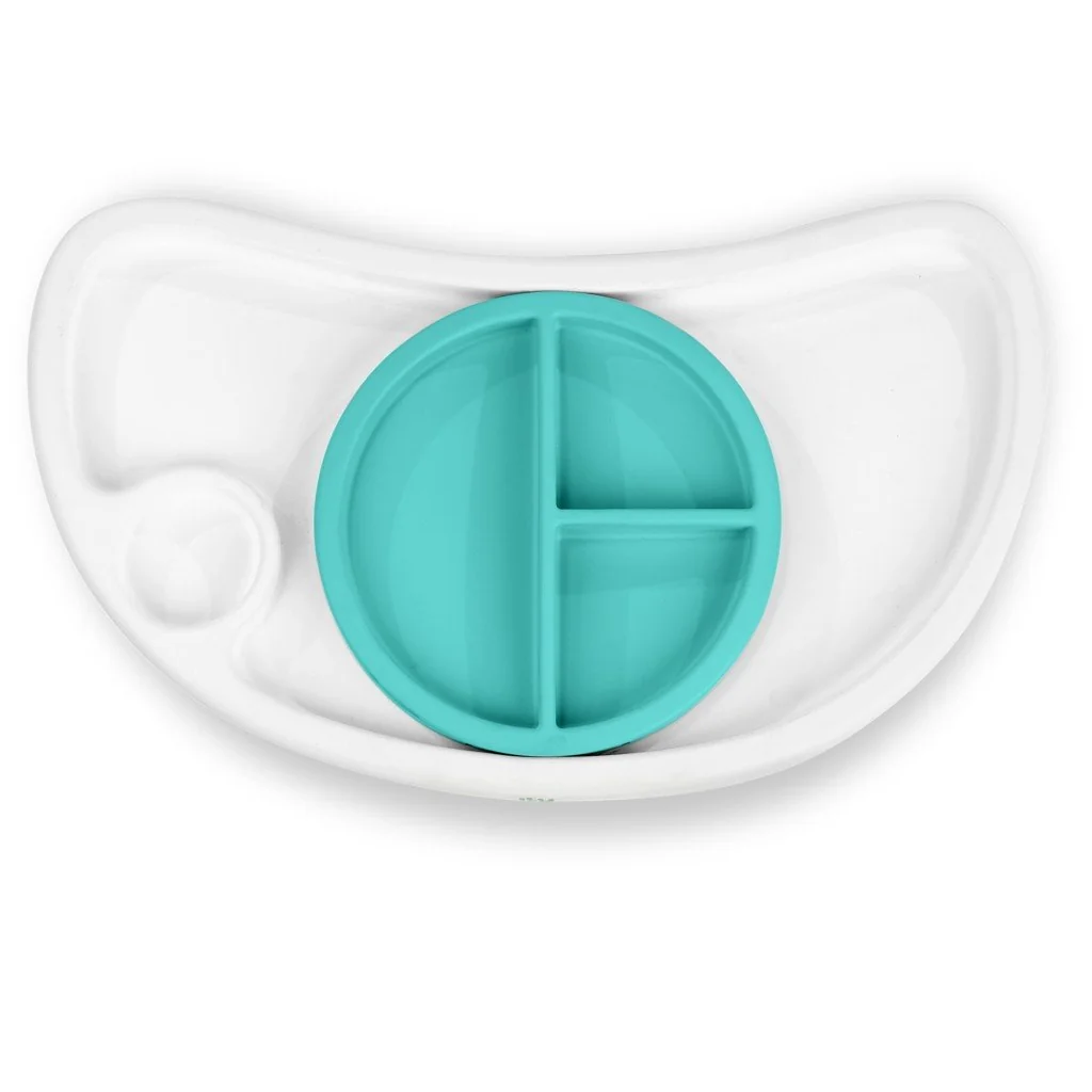 Stolička jedálenská skladacia Sun Valley™ Teal 6m+ do 15 kg